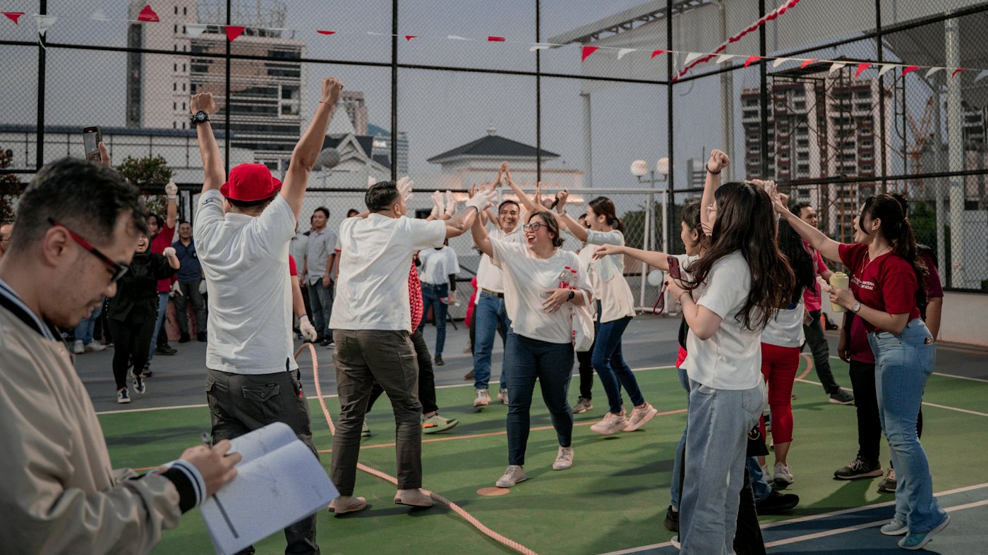 Team building en extérieur